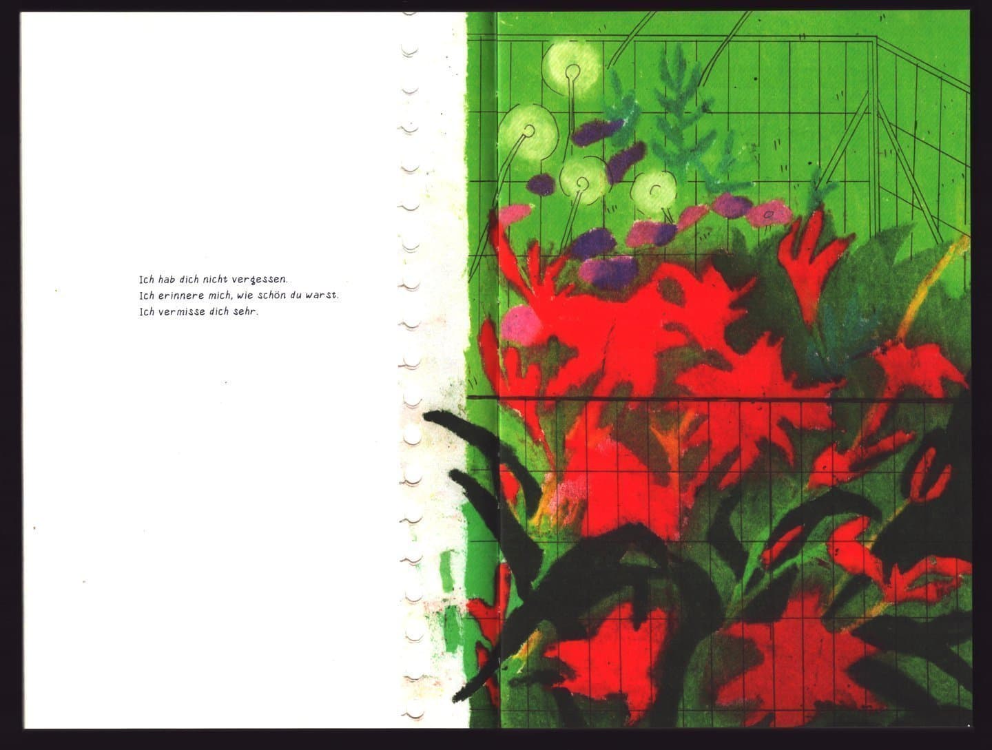 Blumen - Illustration by Feng Yitong