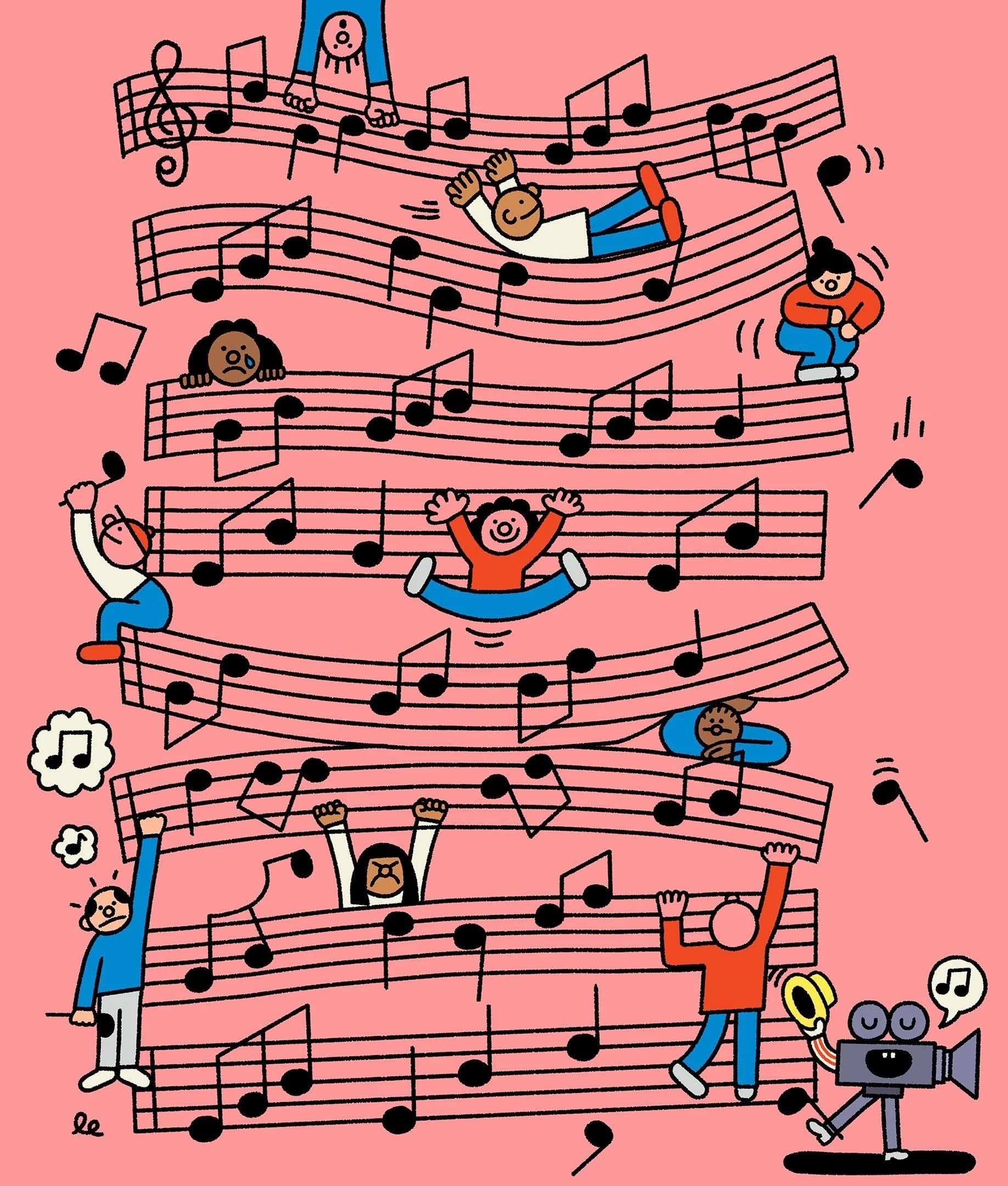 LA Times Editorial Illustration - Illustration by Leon Edler