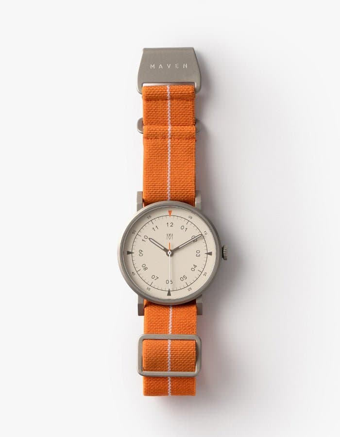MUS-01 Orange Field Watch