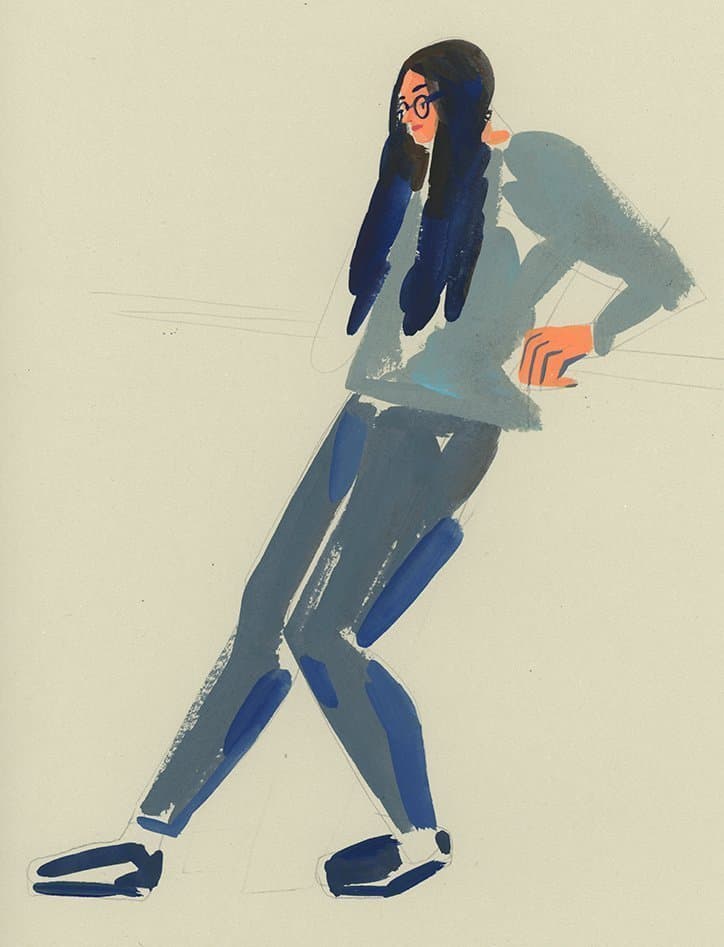 Observations in Gouache