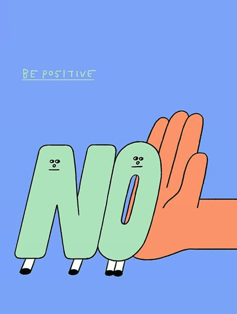 Be Positive Illustration - Illustration by Kimmsujin