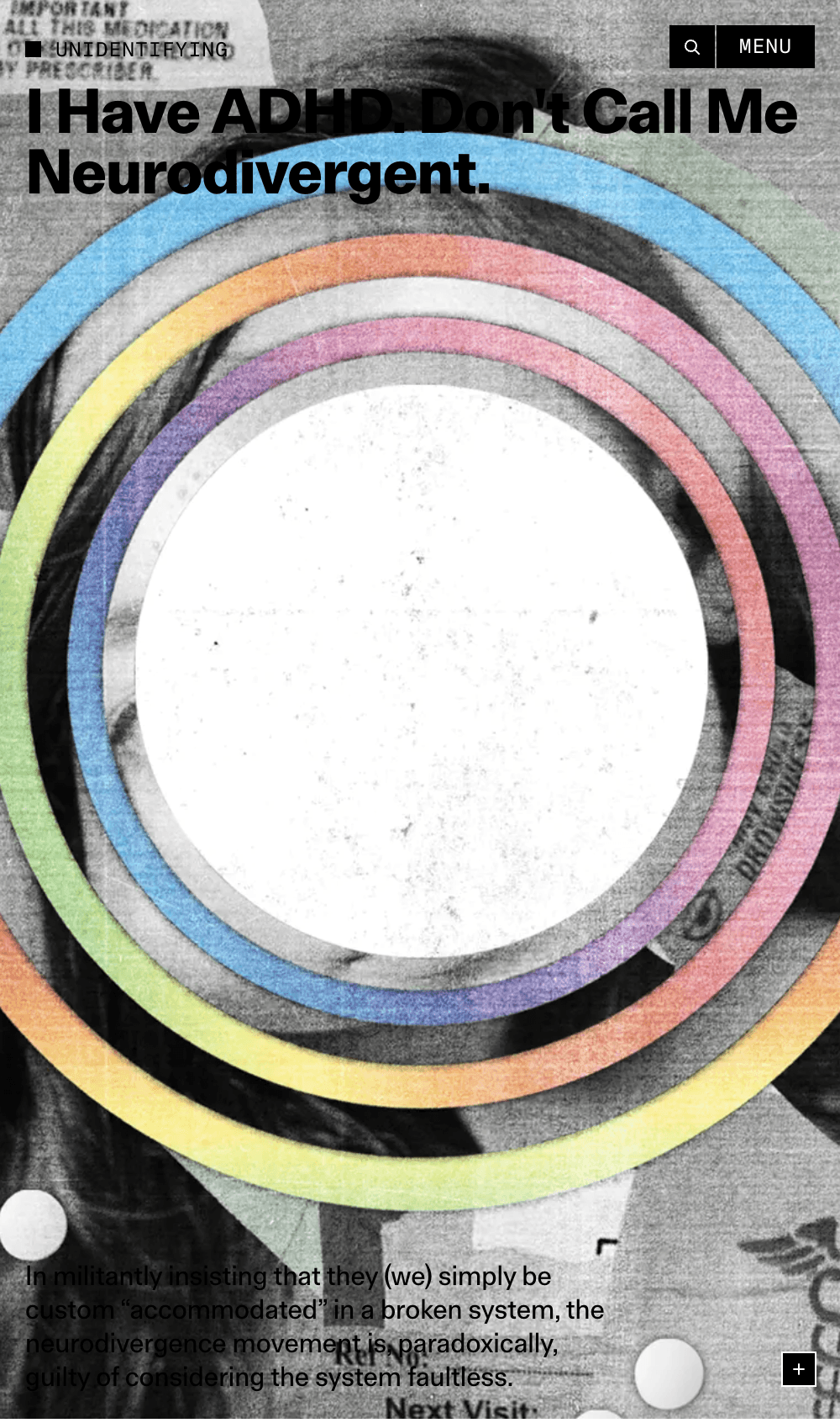 The Swaddle - Web Design