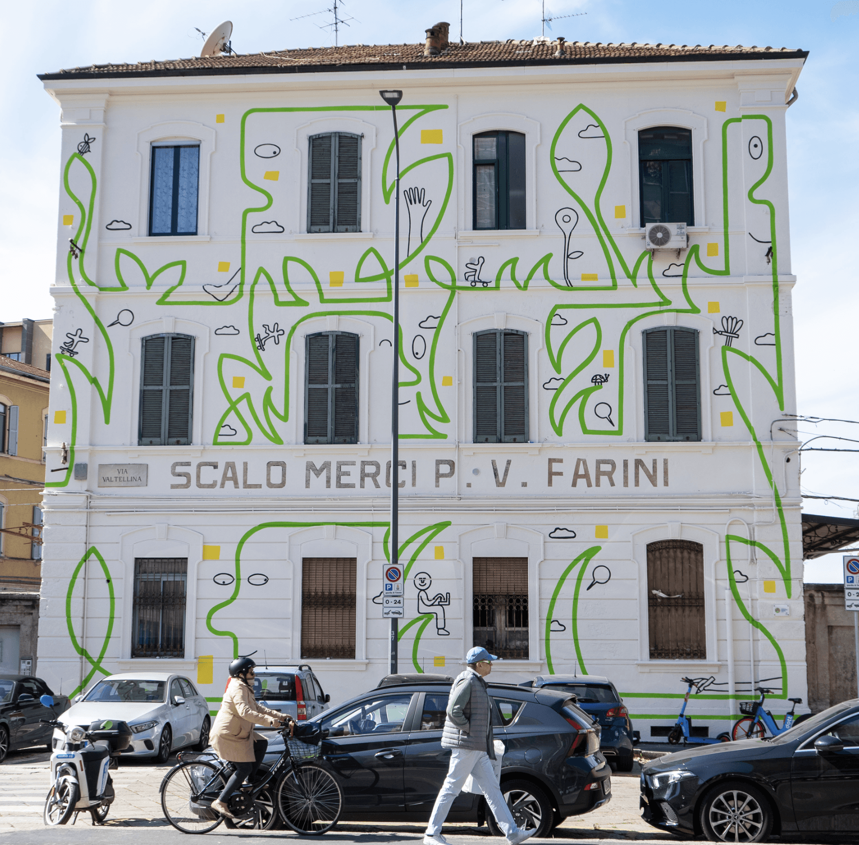 Infinite Green Line - Illustration by Jonathan Calugi