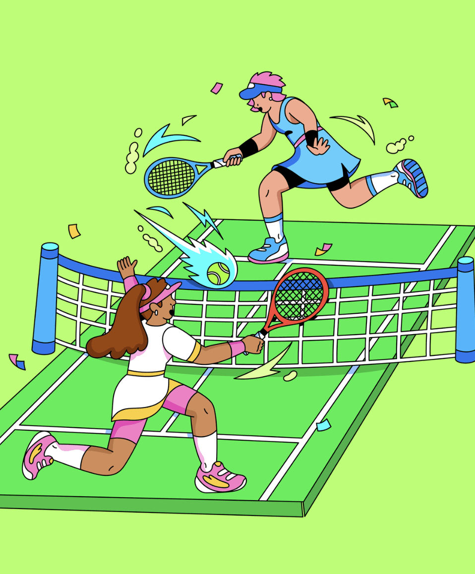 LA 2028 Olympics Illustration