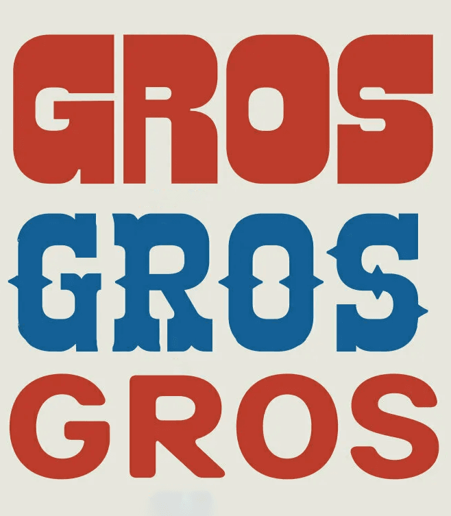 El Grosa Font - Typography by Fateh Lab