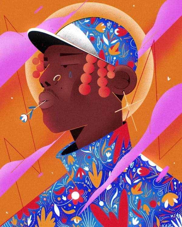 Yay Portrait - Illustration by Yay Abe